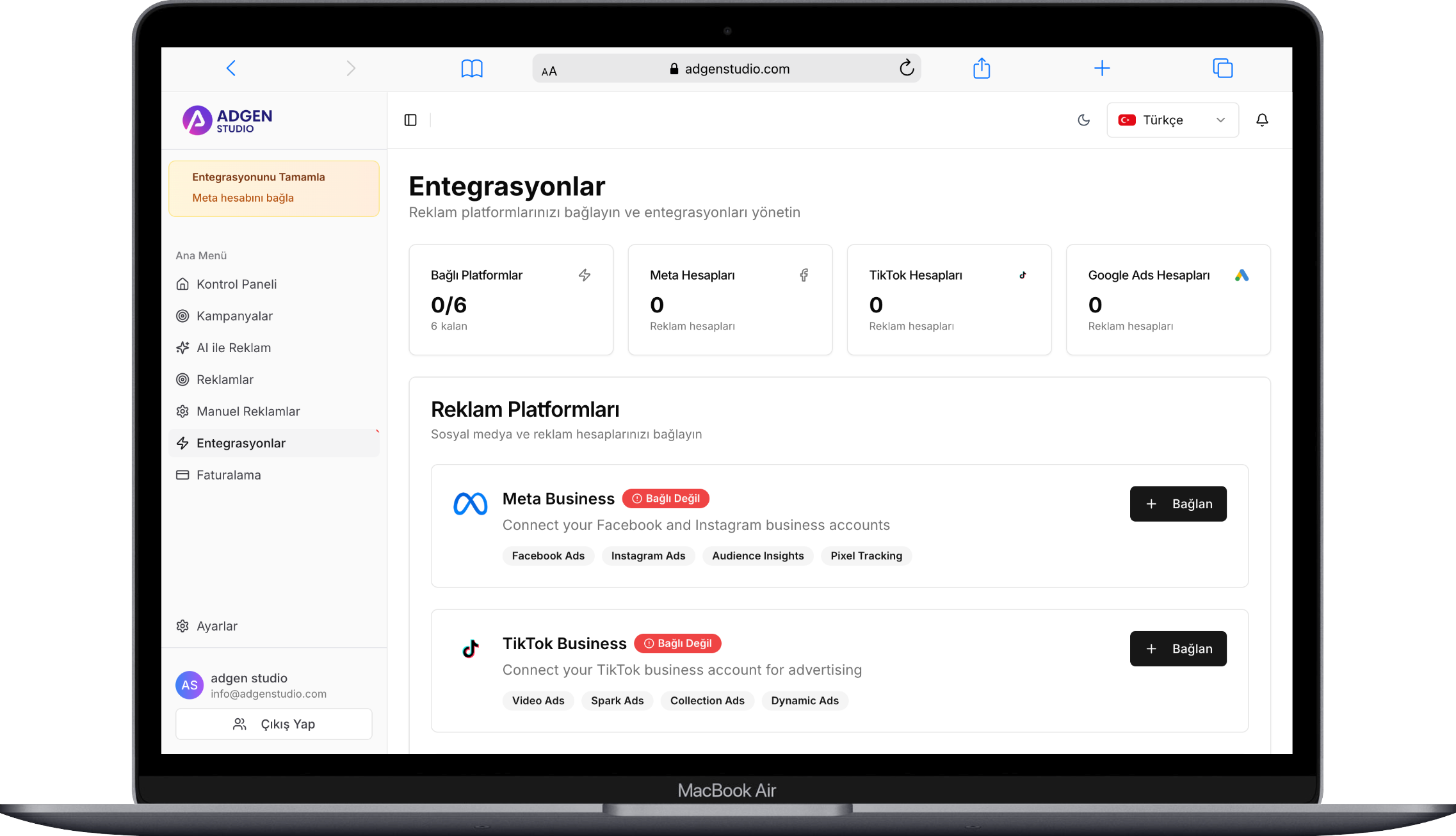 Adgen Studio | AI-Powered Advertising Platform